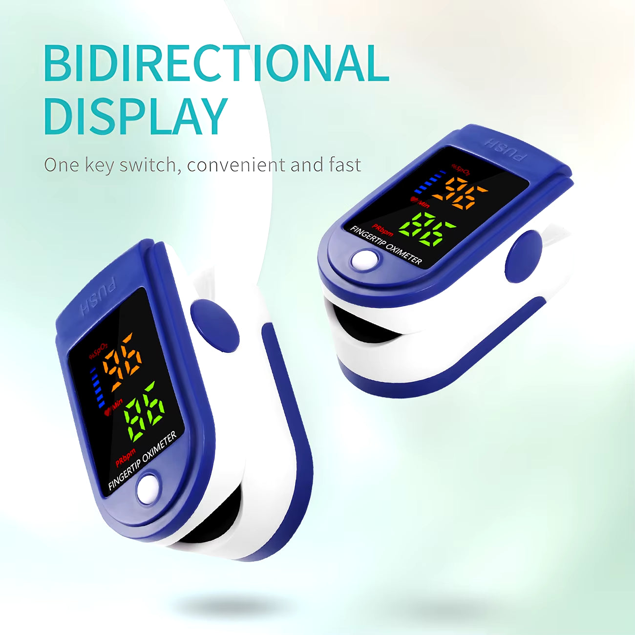 Medical Finger Pulse Oximeter Saturometer Oxygen Saturation Pediatric Oximetro Heart Rate Health Care Blood Pressure Adult Kids