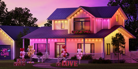 45M RGB LED String Lights: Smart Outdoor Party & Wedding Decor!