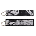 Anime Embroidered Keychain
