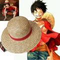 Straw Hat Anime Cosplay Prop Luffy Cap Role Play Summer Strawhats Stage Performance Accessories Adult Unisex Sunshade Hat