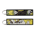 Anime Embroidered Keychain