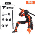 13 Action Figure Titan Multi-Jointed Movable Shapeshift Robot T13 Action Mannequin Character and Dog Figure Toys Gifts for Kids