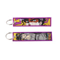 Anime Embroidered Keychain