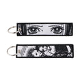 Anime Embroidered Keychain