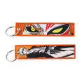 Anime Embroidered Keychain