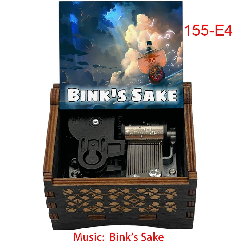 Bink's Melody Anime Music Box – Silver/Gold Gift for Fans