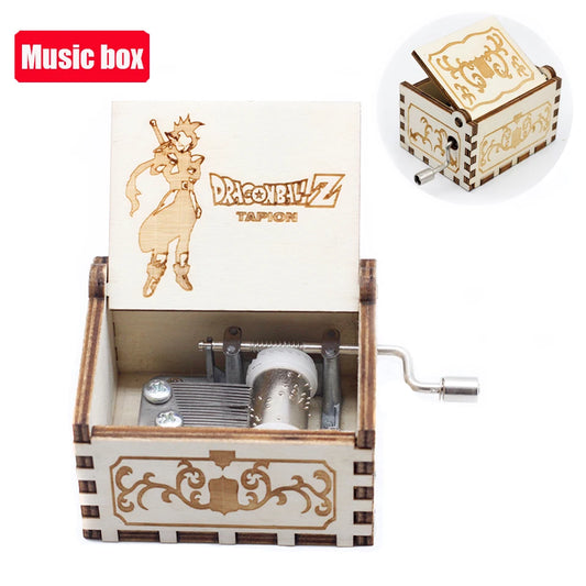 Anime Art Hand-Cranked Music Box