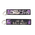 Anime Embroidered Keychain