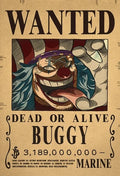 One Piece Anime Bounty Wanted Posters 