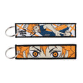 Anime Embroidered Keychain