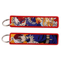 Anime Embroidered Keychain