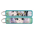 Anime Embroidered Keychain