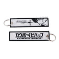 Anime Embroidered Keychain