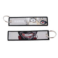 Anime Embroidered Keychain
