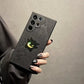 Japan Anime Pocket Monsters Pokémon Gengar Wrist Strap Holder Phone Case  25 24 23 Ultra Puls Leather Cover