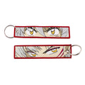 Anime Embroidered Keychain
