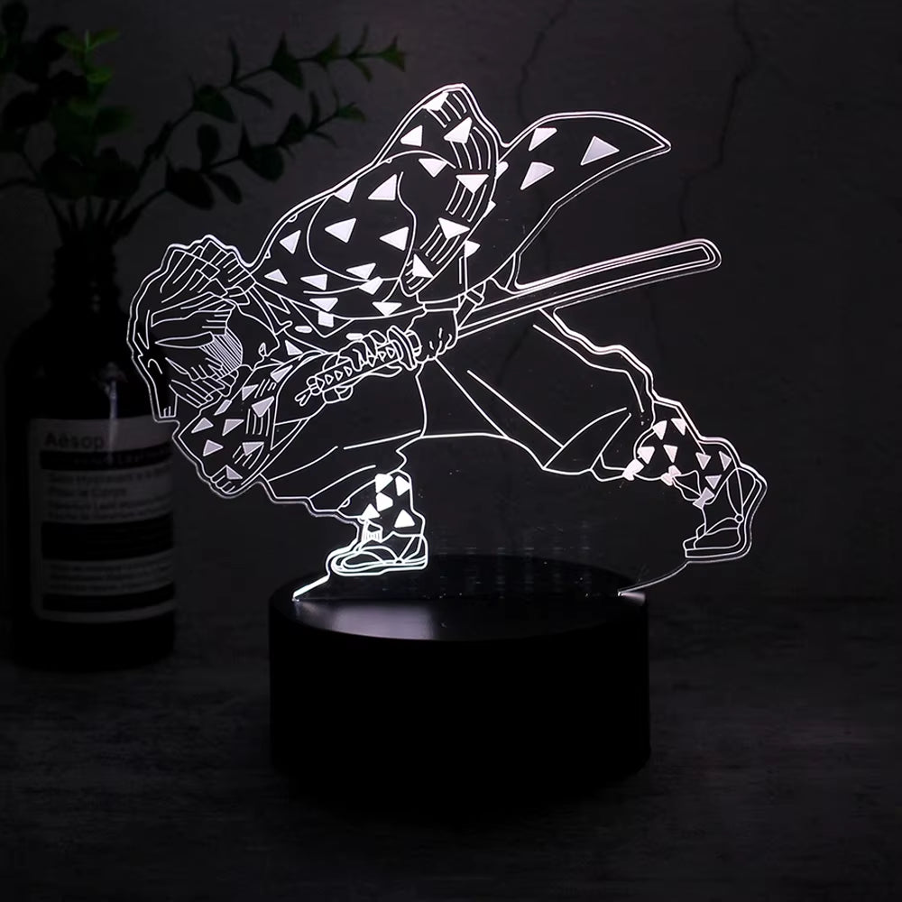 Demon Slayer 3D LED Night Light– Ideal Gift for Anime Fans!