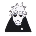 Satoru-Gojo Enamel Pin Manga Brooches for Women Men Lapel Pins Badges on Backpack Clothes Accessories Anime Jewelry Fans Gifts