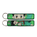 Anime Embroidered Keychain