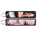 Anime Embroidered Keychain