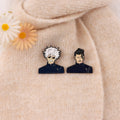 Satoru-Gojo Enamel Pin Manga Brooches for Women Men Lapel Pins Badges on Backpack Clothes Accessories Anime Jewelry Fans Gifts
