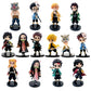 Charming Demon Slayer Mini Figurines: Wholesale PVC Dolls for Desktop Aesthetics