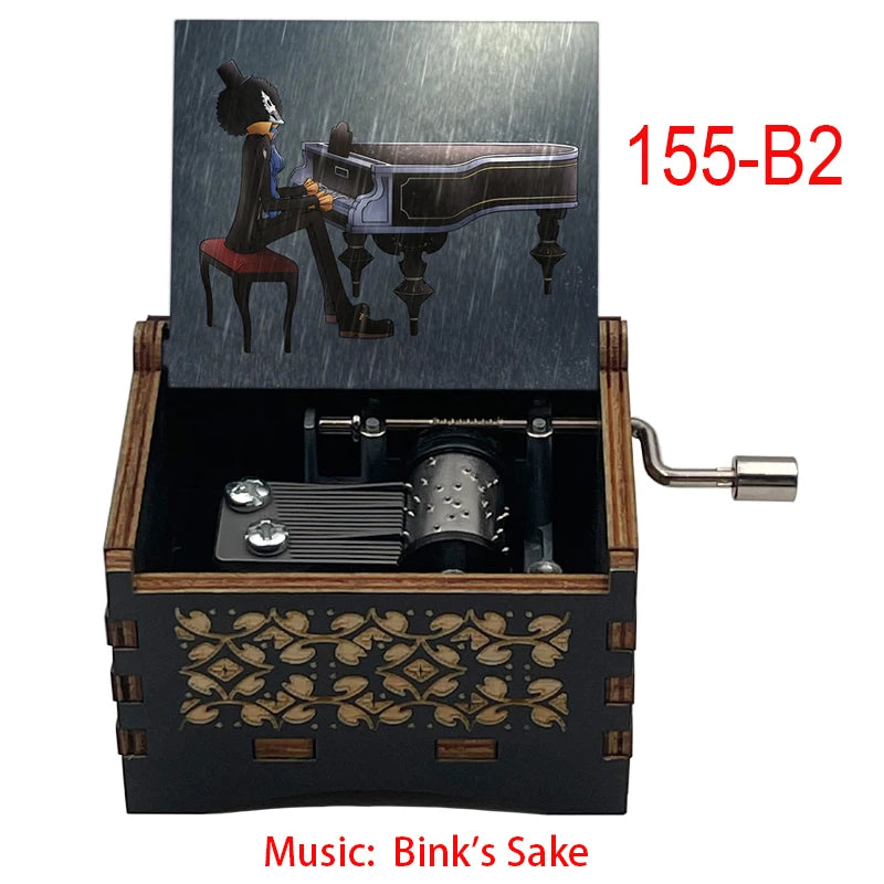 Bink's Melody Anime Music Box – Silver/Gold Gift for Fans