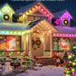 45M RGB LED String Lights: Smart Outdoor Party & Wedding Decor!