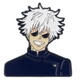 Satoru-Gojo Enamel Pin Manga Brooches for Women Men Lapel Pins Badges on Backpack Clothes Accessories Anime Jewelry Fans Gifts