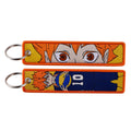 Anime Embroidered Keychain
