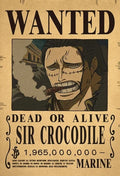 One Piece Anime Bounty Wanted Posters 
