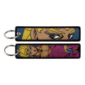 Anime Embroidered Keychain