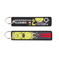 Anime Embroidered Keychain