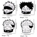 Satoru-Gojo Enamel Pin Manga Brooches for Women Men Lapel Pins Badges on Backpack Clothes Accessories Anime Jewelry Fans Gifts