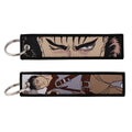 Anime Embroidered Keychain