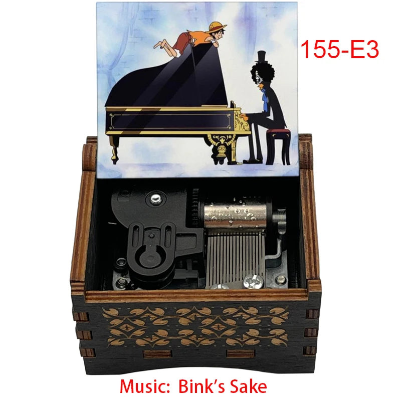 Bink's Melody Anime Music Box – Silver/Gold Gift for Fans