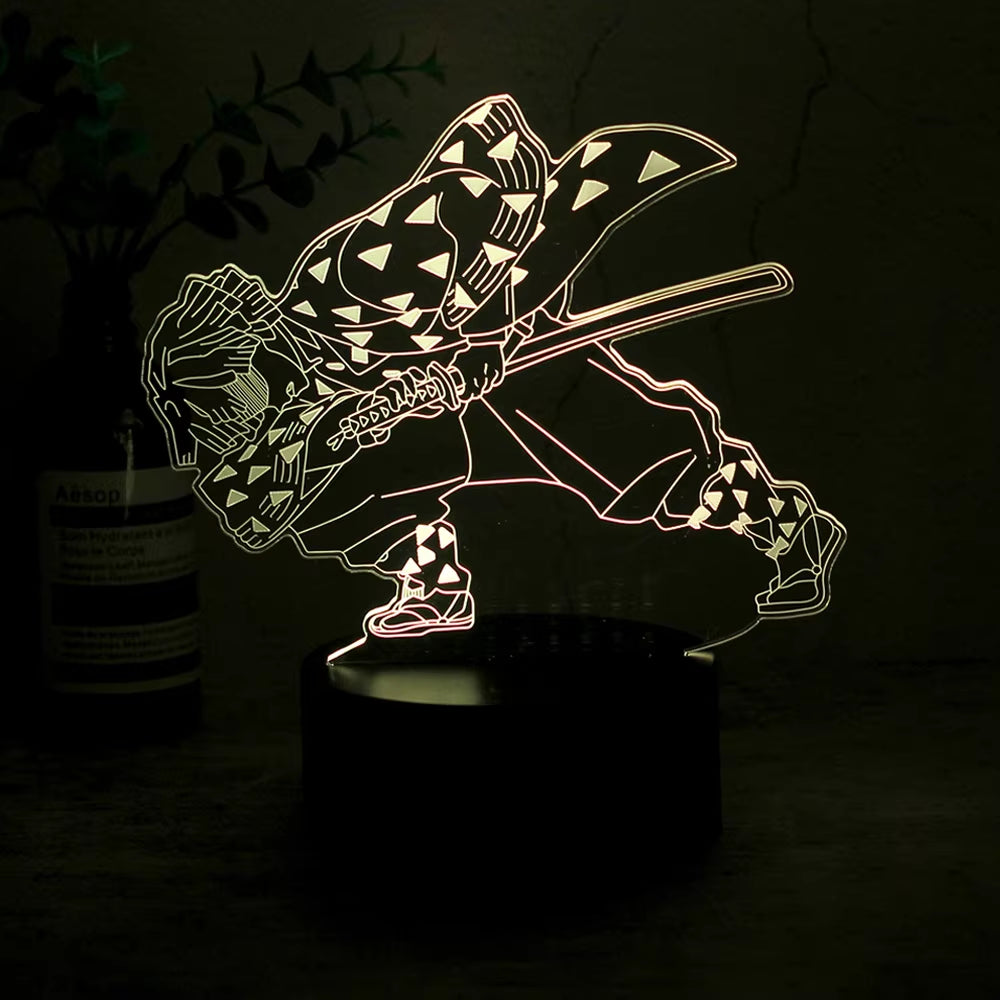 Demon Slayer 3D LED Night Light– Ideal Gift for Anime Fans!