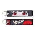 Anime Embroidered Keychain