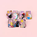 Cute Cat Enamel Pin Anime Movie Badges on Backpack Manga Brooch Set Hat Lapel Pins Cartoon Jewelry Cosplay Accessories Toys Gift