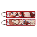 Anime Embroidered Keychain