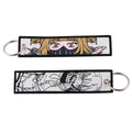 Anime Embroidered Keychain