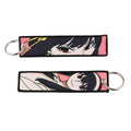 Anime Embroidered Keychain