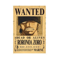 One Piece Anime Bounty Wanted Posters 