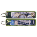 Anime Embroidered Keychain