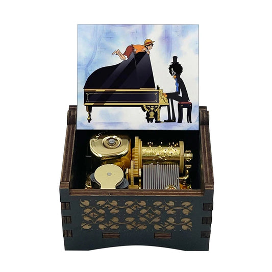 Bink's Melody Anime Music Box – Silver/Gold Gift for Fans