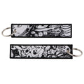 Anime Embroidered Keychain