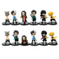 Charming Demon Slayer Mini Figurines: Wholesale PVC Dolls for Desktop Aesthetics