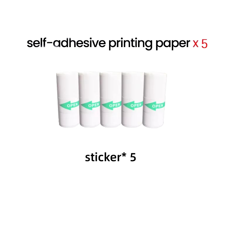 Print Your Memories on the Go: Mini Ink-Free Pocket Printer!