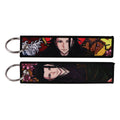 Anime Embroidered Keychain