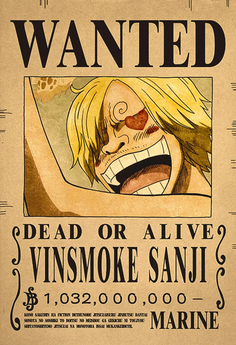 Ultimate Collection of 30+ Latest One Piece Wanted Posters